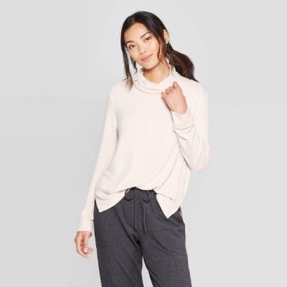 stars above Sweaters - Stars Above Women's Cowl Neck Cashmink Lounge Top